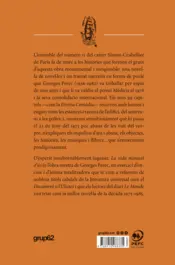 Miniatura contraportada La vida manual d'ús