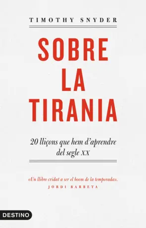 Portada Sobre la tirania