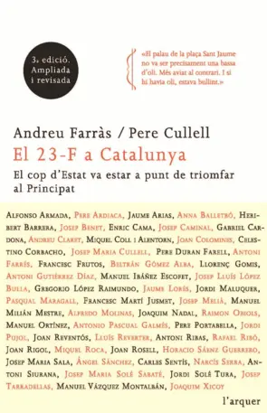 Portada El 23 F a Catalunya