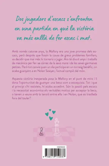 Contraportada Escac i mat a l'amor