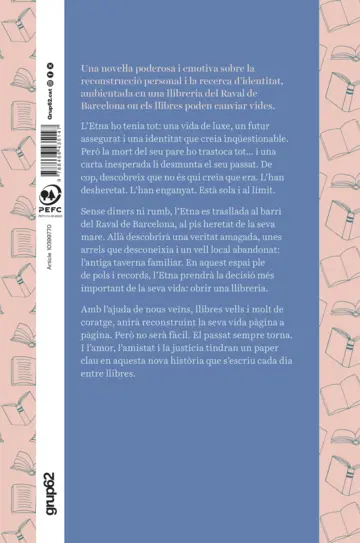 Contraportada La Llibreria de les Hores Mortes