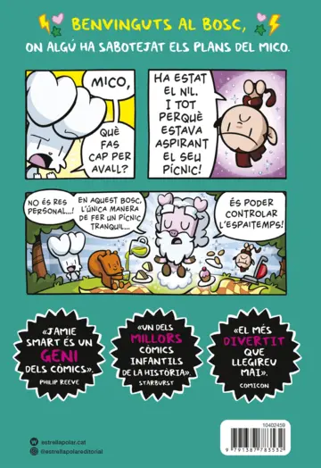 Contraportada Boni vs. Mico 8. En porc i ànima