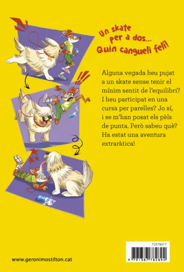 Contraportada Un skate per a dos