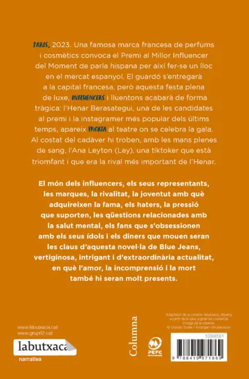 Contraportada Una influencer morta a París