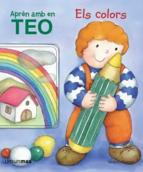 Portada Aprèn amb en Teo. Els colors