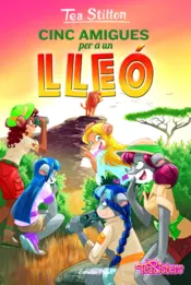 Portada Cinc amigues per a un lleó