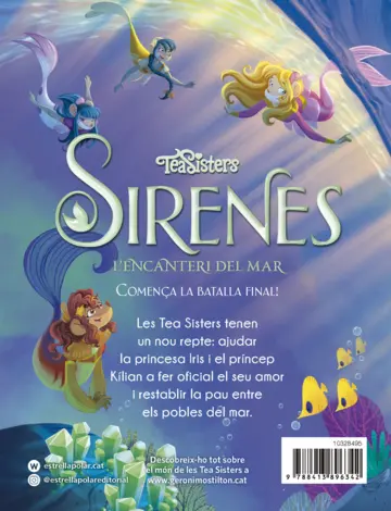Contraportada Sirenes. L'encanteri del mar