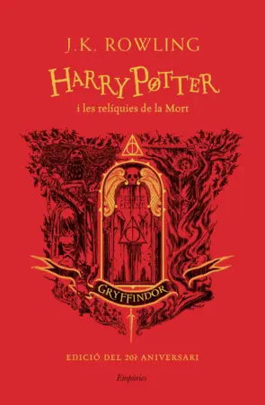 Portada Harry Potter i les relíquies de la mort (Gryffindor)