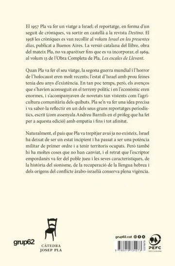 Contraportada Israel el 1957