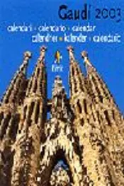 Portada Calendari Gaudí 2003