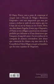 Miniatura contraportada Harry Potter i l'orde del Fènix (rústica)