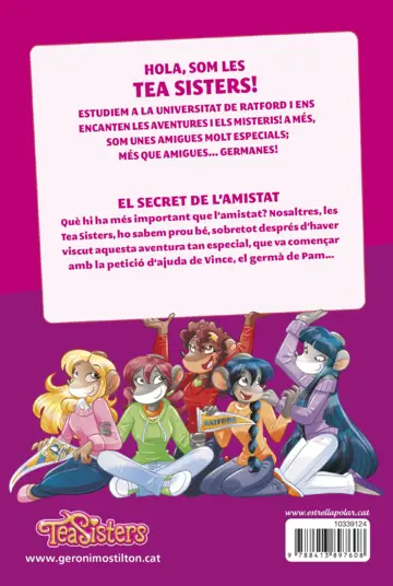 Contraportada El secret de l'amistat