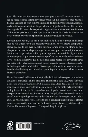 Contraportada Un cor furtiu