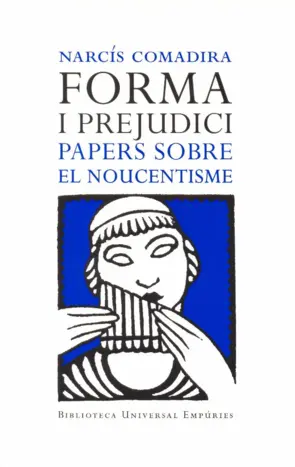 Portada Forma i prejudici (el Noucentisme)