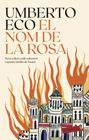 Portada El nom de la rosa