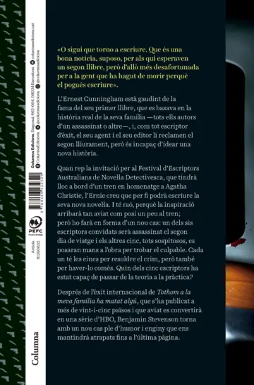 Contraportada Tothom en aquest tren és sospitós