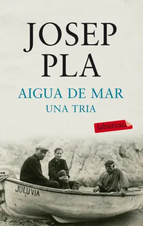 Portada Aigua de mar. Una tria
