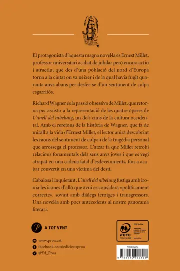 Contraportada L'anell del nibelung