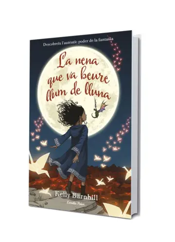 Portada La nena que va beure llum de lluna