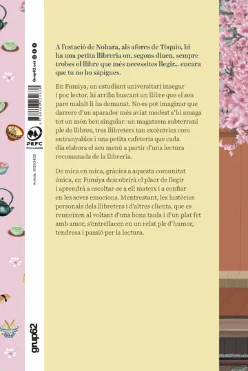 Contraportada La Llibreria dels Divendres