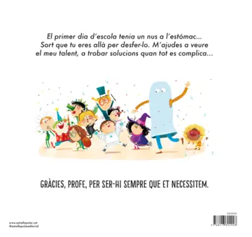 Contraportada Gràcies, profe!