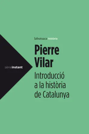 Portada Introducció a la Història de Catalunya