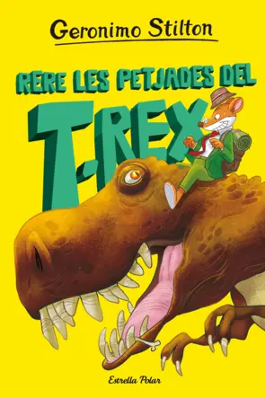 Portada L'Illa dels Dinosaures 1. Rere les petjades del T-Rex