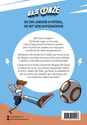 Contraportada Els Onze 9. La jugadora que invocava la tempesta