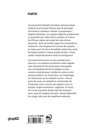 Contraportada Créixer o progressar