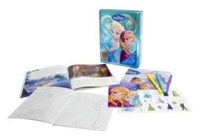 Portada Frozen. Caixa metàl·lica