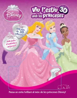 Portada Viu l'estiu amb les princeses. 3D