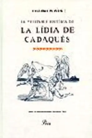 Portada La veritable història de Lídia de Cadaqués
