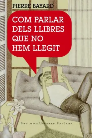 Portada Com parlar dels llibres que no hem llegit