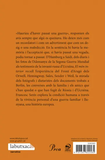 Contraportada El món interior