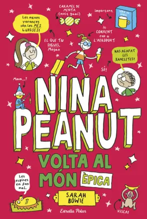 Portada Nina Peanut 3. Volta al món èpica