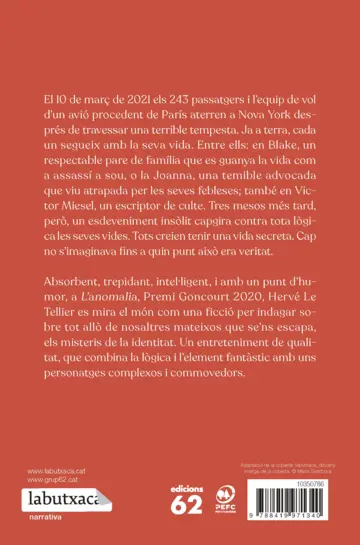 Contraportada L'anomalia