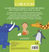 Miniatura contraportada El llibre de la caca. Els animals no porten bolquers!