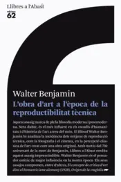 Portada L'obra d'art a l'època de la seva reproductibilitat tècnica.