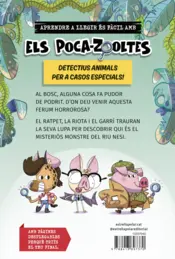 Miniatura contraportada Aprèn a llegir amb... Els detectius Poca-zooltes! 1. El monstre del riu Nesi