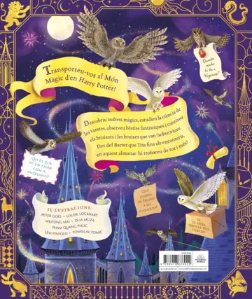 Contraportada L'almanac de bruixeria de Harry Potter