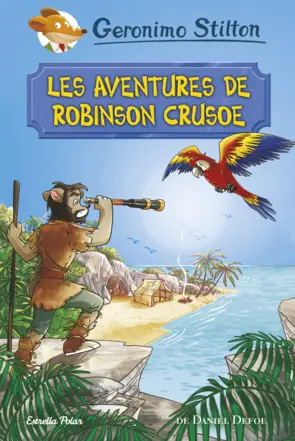 Portada Les aventures de Robinson Crusoe
