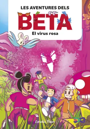 Portada Les aventures dels Beta 1. El virus rosa