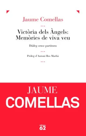 Portada Victòria dels Àngels: Memòries de viva veu.