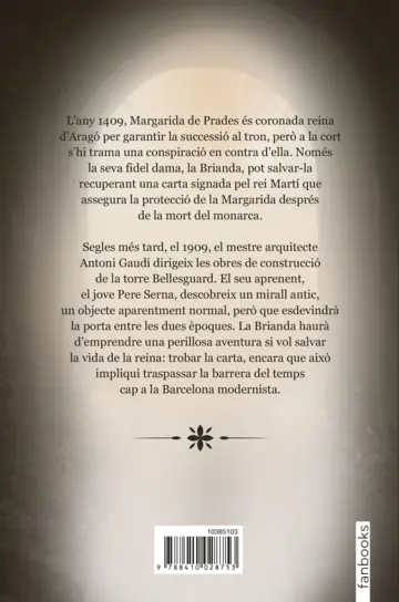 Contraportada El secret de la reina