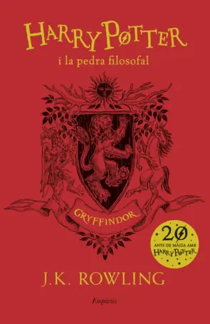Portada Harry Potter i la pedra filosofal (Gryffindor)