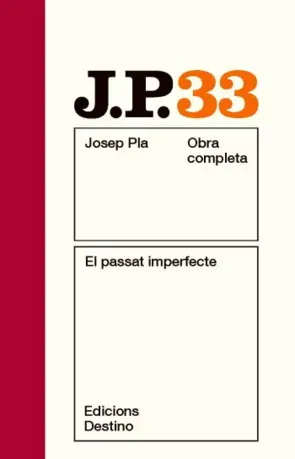 Portada El passat imperfecte