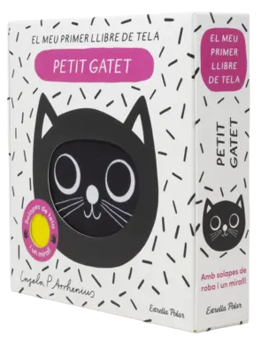 Portada Petit gatet. El meu primer llibre de tela