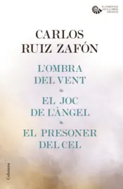 Portada L'Ombra del Vent + El Joc de l'Àngel + El Presoner del Cel (pack)