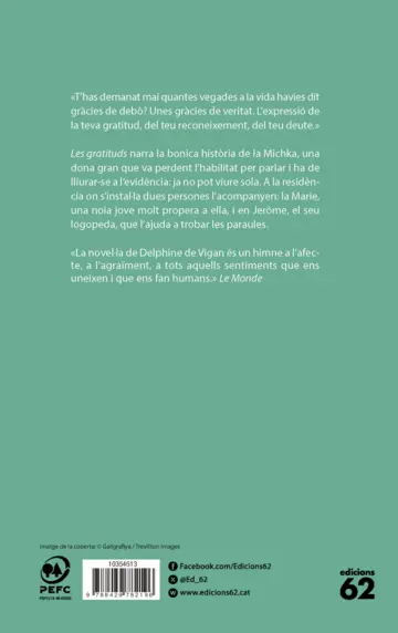 Contraportada Les gratituds