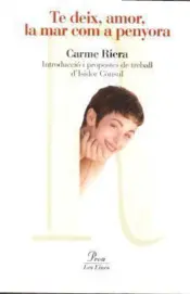 Portada Te deix, amor, la mar com a penyora